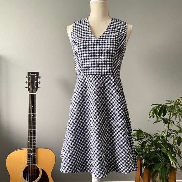 Draper James Gingham Love Circle A Line Dress - Picture 6 of 15